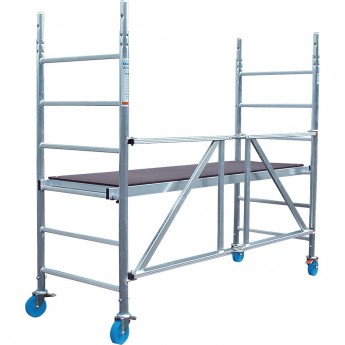 Передвижные складывающиеся подмости 6.8 м KRAUSE MONTO PROTEC XS 920041 Передвижные складывающиеся подмости 6.8 м KRAUSE MONTO PROTEC XS 920041