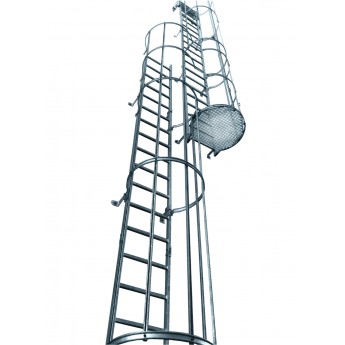 Стационарная лестница для зданий KRAUSE STABILO, алюминий, 17,92 м для лиц без опыта Стационарная лестница для зданий KRAUSE STABILO, алюминий, 17,92 м для лиц без опыта