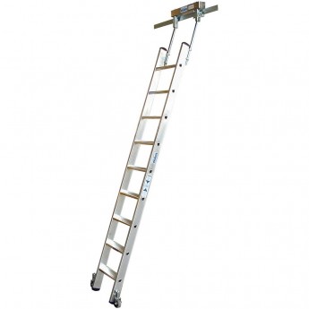 Стеллажная лестница для KRAUSE STABILO Т- шины 9 ступеней Стеллажная лестница для KRAUSE STABILO Т- шины 9 ступеней