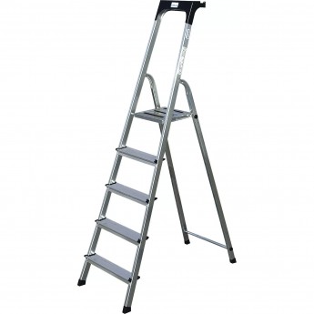 Свободностоящая стремянка KRAUSE MONTO SAFETY 120298 Свободностоящая стремянка KRAUSE MONTO SAFETY 120298